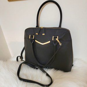 Calvin Klein Women Black Leather Bag